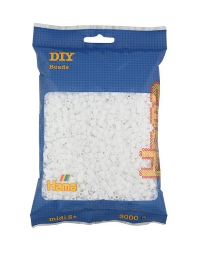 Hamahelmet  pussi 3000,valkoinen